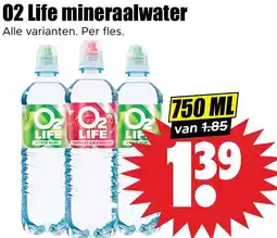 Dirk 02 Life mineraalwater aanbieding