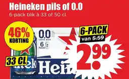 Dirk Heineken 0,0 aanbieding