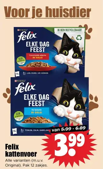 Dirk Felix kattenvoer aanbieding