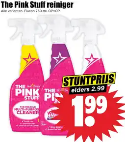 Dirk The Pink Stuff reiniger aanbieding