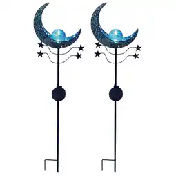 Wehkamp Luxform solar Moon Mandala, blue (set van 2) aanbieding
