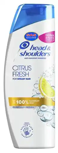 De Online Drogist Head & Shoulders Citrus Fresh Shampoo aanbieding