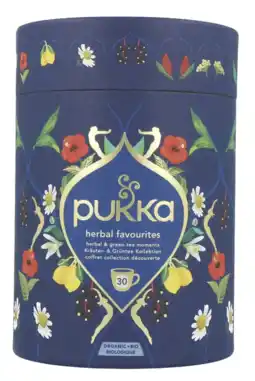 De Online Drogist Pukka Herbal & Green Tea Favourites aanbieding