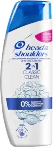 De Online Drogist Head & Shoulders 2-in-1 Classic Clean Shampoo aanbieding