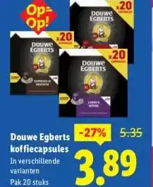 Lidl Douwe Egberts aanbieding