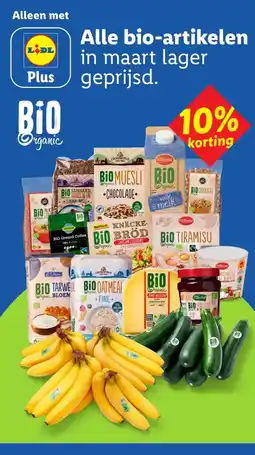 Lidl bio-artikelen aanbieding