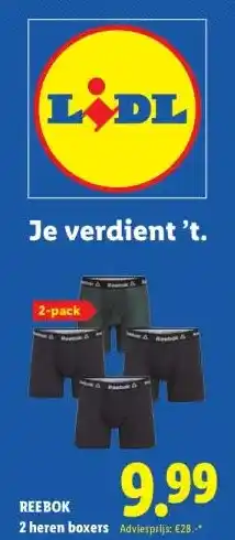 Lidl REEBOK aanbieding