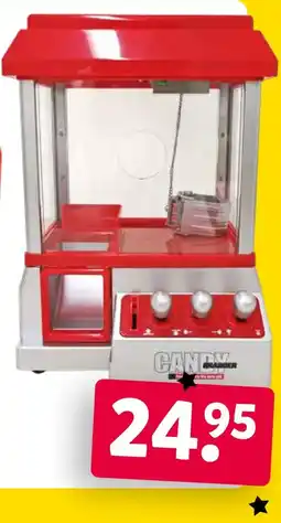 Intertoys Grijpmachine met geluid aanbieding