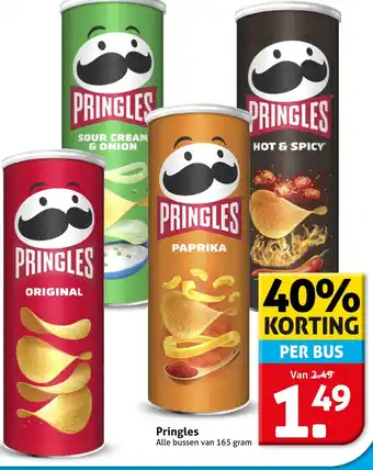 Hoogvliet Pringles aanbieding
