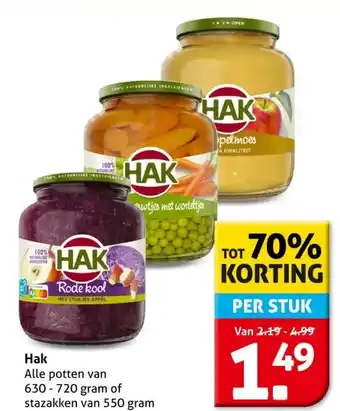 Hoogvliet Hak aanbieding