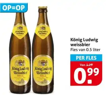 Hoogvliet König Ludwig weissbier aanbieding