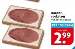 Hoogvliet Runder- rookvlees aanbieding