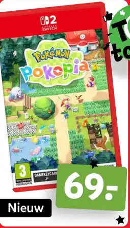 Intertoys Pokémon Pokopia Nintendo Switch 2 aanbieding