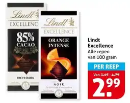 Hoogvliet Lindt Excellence aanbieding