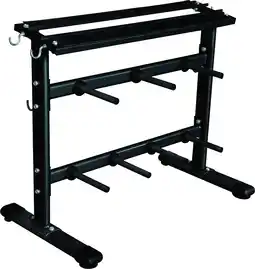 Bol.com Tunturi Dumbbell rek - Halterrek - Gewichtenrek en Halterschijven standaard - 30mm aanbieding