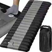 Bol.com Luchtbed met ingebouwde pomp - 1 persoons - lichtgewicht - kamperen aanbieding