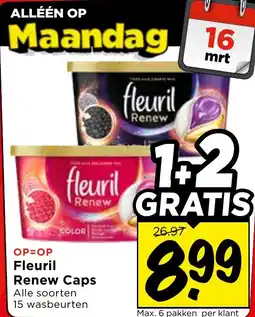 Vomar Voordeelmarkt Fleuril Renew Caps aanbieding