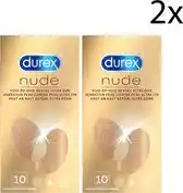 Bol.com Durex Condooms Nude - 10 x 2 aanbieding