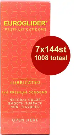 Bol.com Euroglider condooms - 1008 stuks! Best verkochte condoom in de professionele sector aanbieding