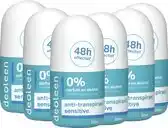 Bol.com Deoleen Anti-transpirant - Roller Sensitive - Deodorant - 50 ml 6 pack aanbieding