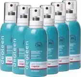 Bol.com Deoleen Anti-transpirant - Pompspray Regular - Deodorant - 75 ml 6 pack aanbieding