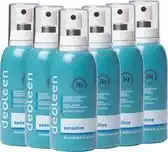 Bol.com Deoleen Anti-transpirant - Pompspray Sensitive - Deodorant - 75 ml 6 pack aanbieding
