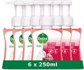 Bol.com Dettol - Handzeep - Zachte Mousse - Antibacterieel - Roos & Kersenbloesem - 6 x 250 ml aanbieding