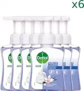 Bol.com Dettol - Handzeep - Zachte Mousse - Antibacterieel - Orchidee & Vanille - 6 x 250 ml aanbieding