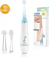 Bol.com LUVION 350S - Sonische Elektrische Tandenborstel voor Baby en Peuter - 0 t/m 4 Jaar - Met Timer aanbieding