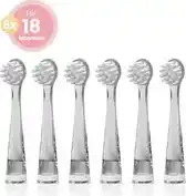 Bol.com LoBy Opzetborstels - Tot 18 maanden - Set 6 stuks - Geschikt voor baby's en peuters aanbieding