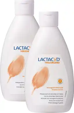 Bol.com Lactacyd verzorgende wasemulsie - 2 x 300 ML - intieme hygiÃne - Intiemverzorging aanbieding
