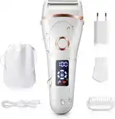 Bol.com Megoqer 3-in-1 Ladyshave voor Vrouwen - Nat en Droog Scheren aanbieding