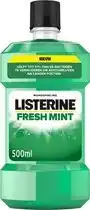 Bol.com Listerine - Mondwater - Fresh Mint - 500ml aanbieding
