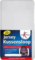 Bol.com Lucovitaal Jersey Zij-lig Kussensloop 110x22x10cm aanbieding