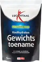 Bol.com Lucovitaal Koolhydraten Gewichtstoename Poeder - 375 gr aanbieding