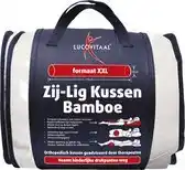 Bol.com Lucovitaal Zij-lig kussen Bamboe aanbieding