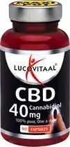Bol.com Lucovitaal CBD Cannabidiol 40mg (90ca) aanbieding