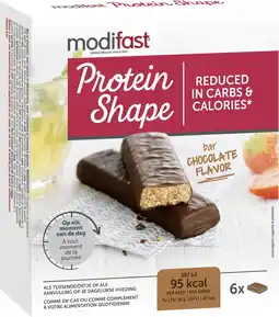 Bol.com Modifast Protein Shape - Repen - Chocolade - 6 x 27 gr aanbieding
