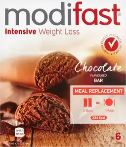 Bol.com Modifast Lunchrepen Chocolade- 6 repen aanbieding