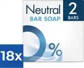 Bol.com NEUTRAL BAR SOAP 2X100G - Voordeelverpakking 18 stuks aanbieding