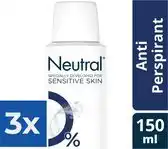 Bol.com Neutral Deospray - Anti-Perspirant 150 ml - Voordeelverpakking 3 stuks aanbieding