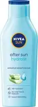 Bol.com NIVEA SUN Hydraterende & Kalmerende Aftersun Lotion - Met Hyaluronzuur en Aloë Vera - 400 ml aanbieding