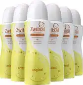 Bol.com Zwitsal Original Deodorant - 6 x 100 ml - Voordeelverpakking aanbieding
