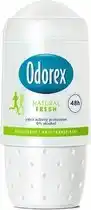Bol.com Odorex Deoroller - Natural Fresh 50 ml aanbieding