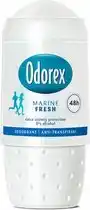 Bol.com Odorex Deodorant Roller Marine Fresh - 6 x 50 ml - Voordeelverpakking aanbieding