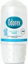 Bol.com Odorex Invisible Care Anti-Transpirant Deodorant Roller - 6x 50ml - Voordeelverpakking aanbieding