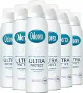 Bol.com Odorex Ultra Protect Anti-Transpirant Deodorant Spray - 6x 150ml - Voordeelverpakking aanbieding