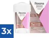 Bol.com Rexona Maximum Protection - Deodorant - Stick - Confidence - 45ml x 3 aanbieding