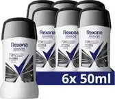 Bol.com Rexona Women Anti-Transpirant Stick - Invisible - onzichtbaar op zwarte en witte kleding - 6 x 50 ml aanbieding