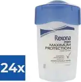 Bol.com Rexona Men Maximum Protection - Deodorant - Stick - Clean Scent - 45ml x 24 aanbieding